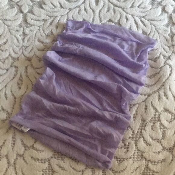 Time and True The Color Lavender Face and Neck Covering - Picture 5 of 7